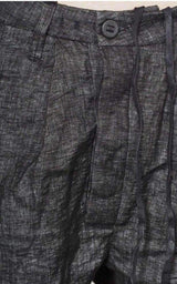  Boris Bidjan SaberiLoose Fit Grey Trousers Pants - Runway Catalog
