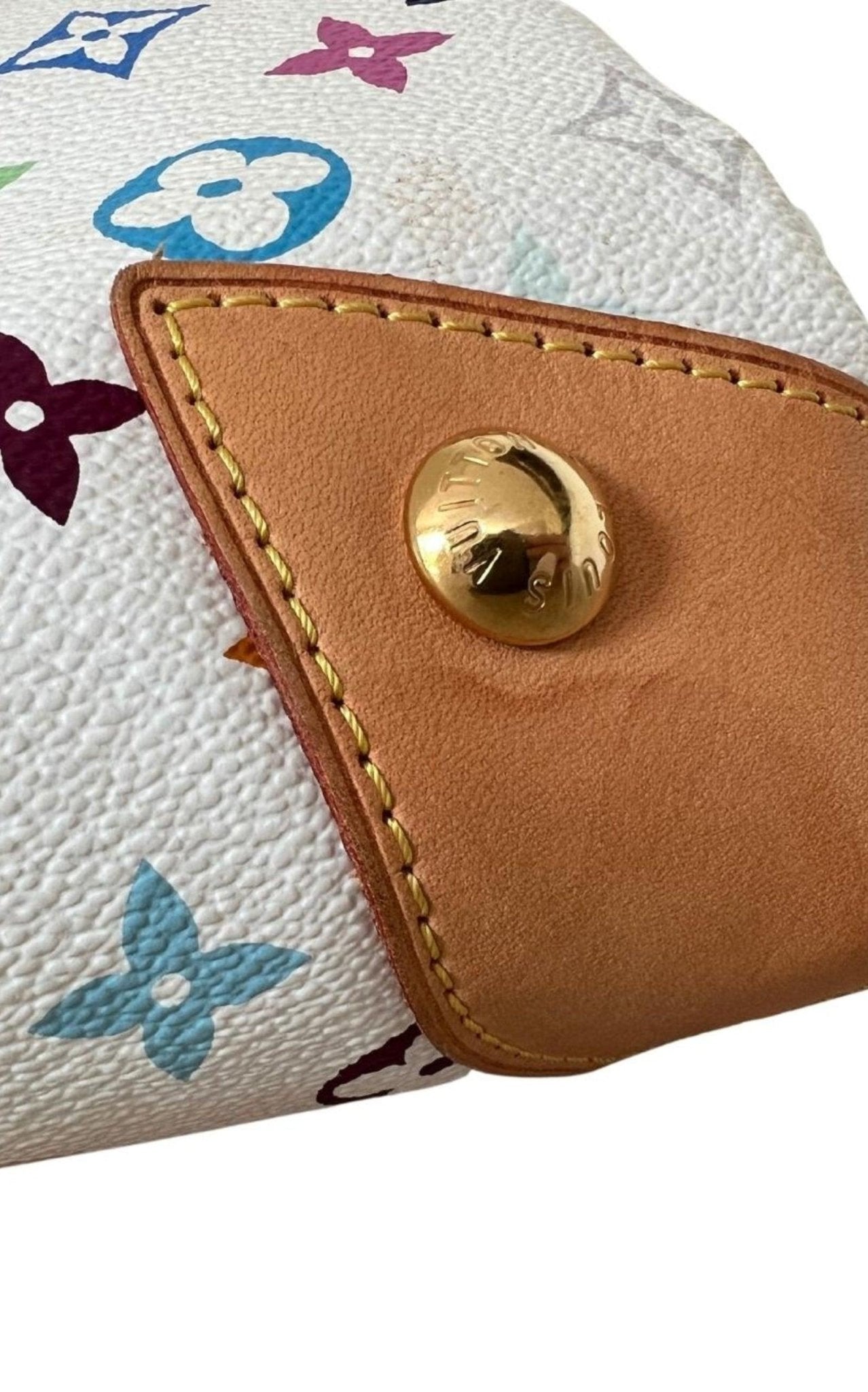 Louis Vuitton White Multicolor Monogram Canvas Ursula Bag - Runway Catalog