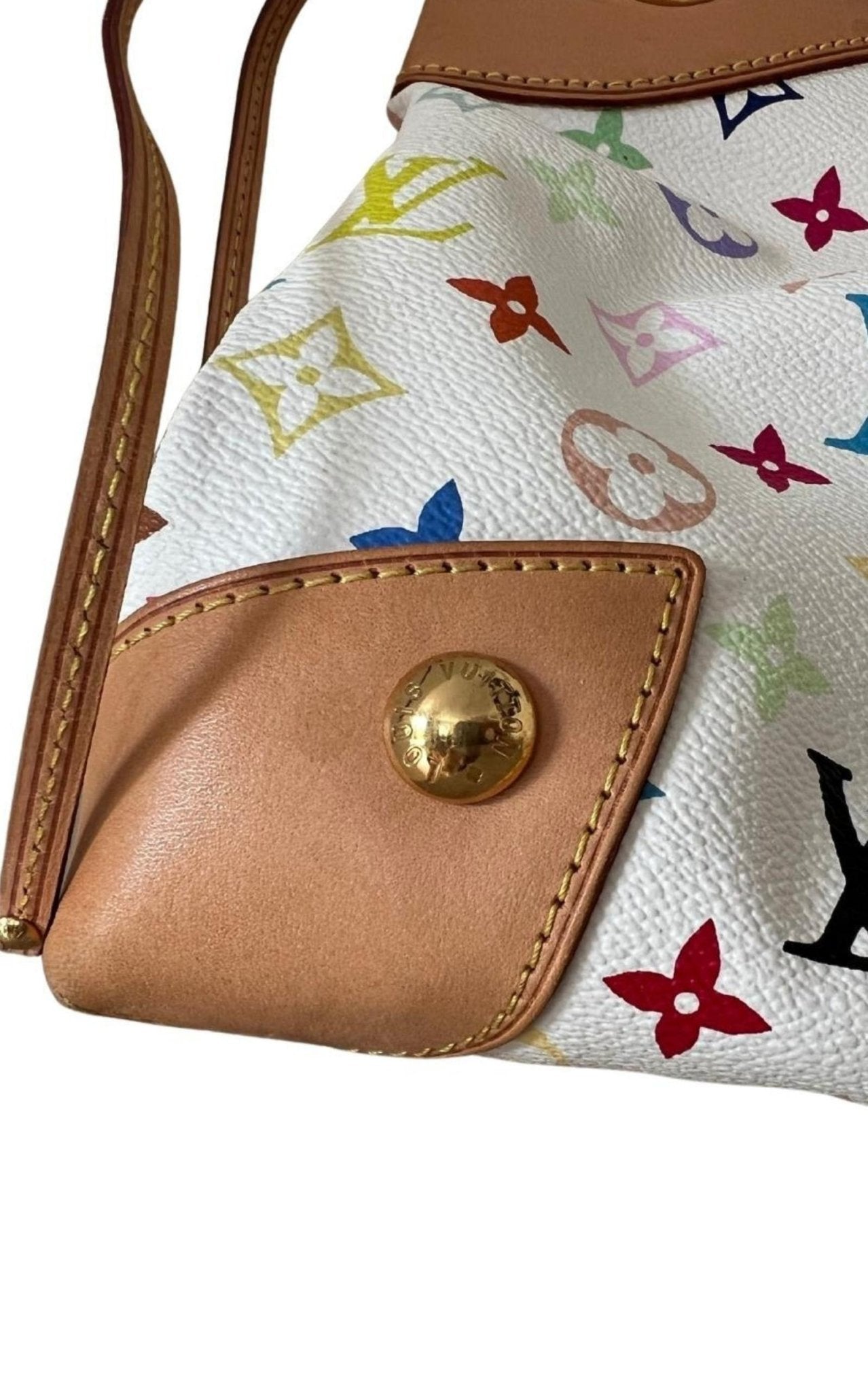 Louis Vuitton White Multicolor Monogram Canvas Ursula Bag - Runway Catalog