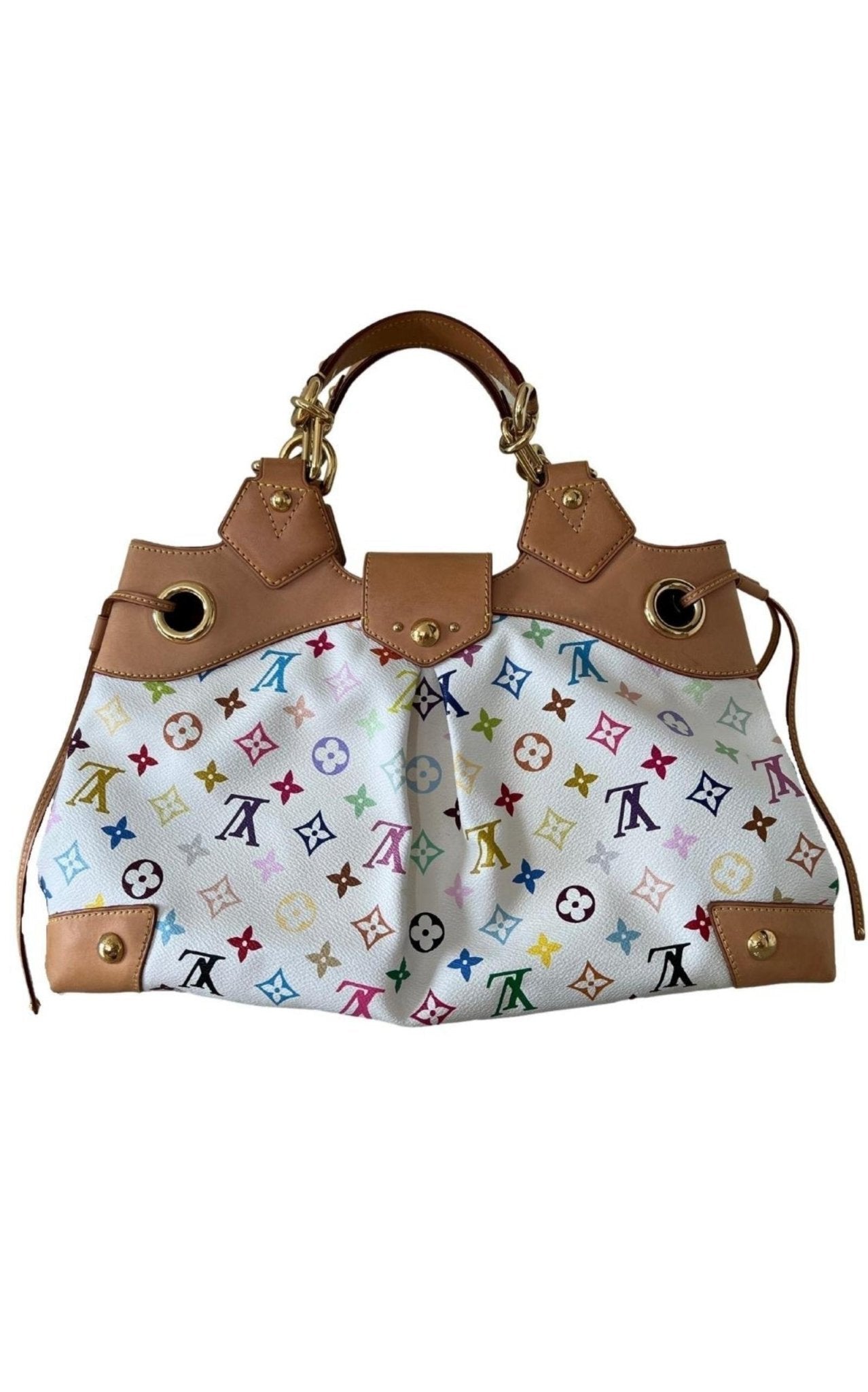 Louis Vuitton White Multicolor Monogram Canvas Ursula Bag - Runway Catalog