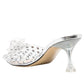 Little Crystal Glass Mules MACH & MACH