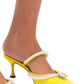 Yellow Diamond & Pearl 65 Heels MACH & MACH