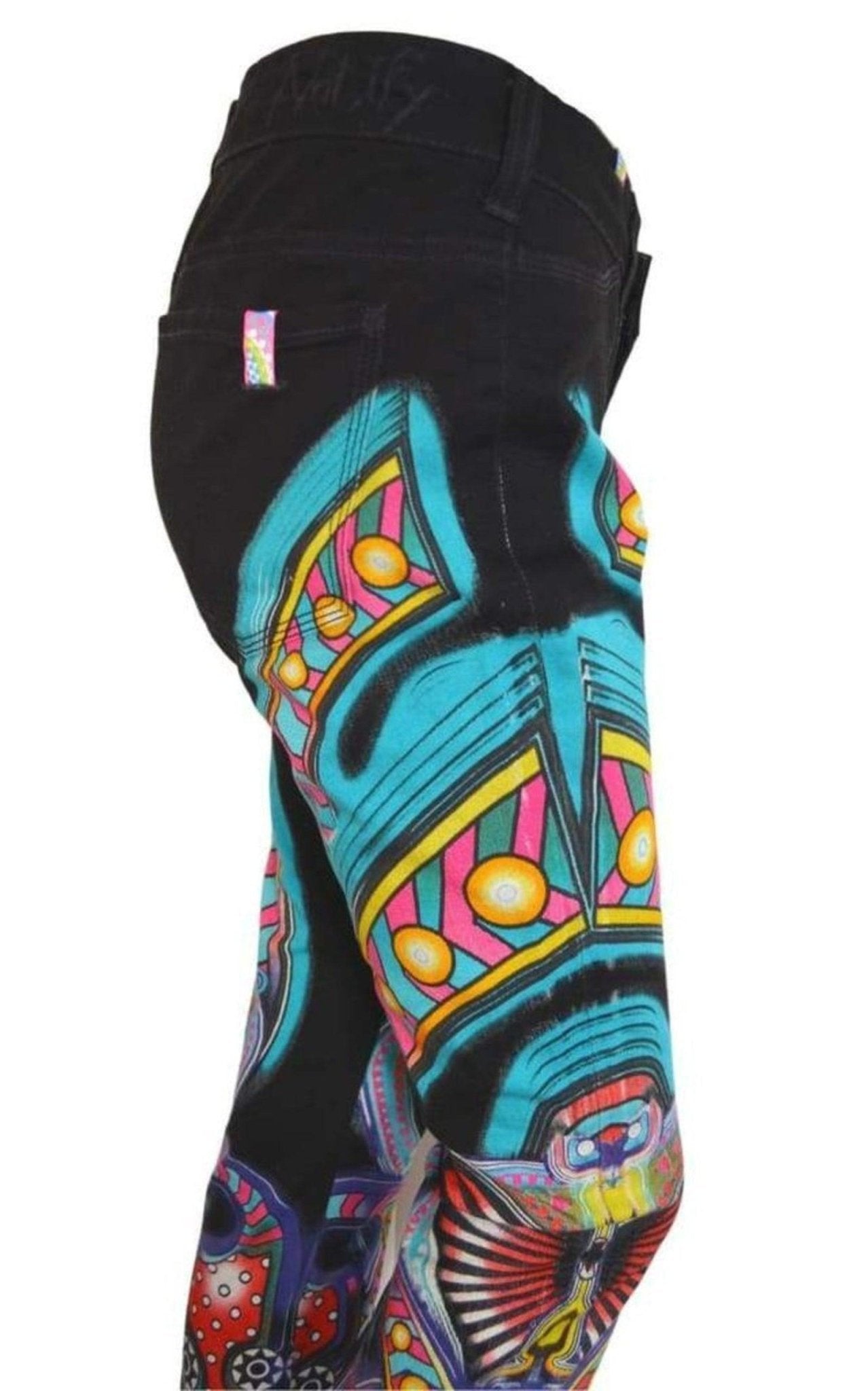 Manish Arora Notify Multicolor Printed Pants - Runway Catalog