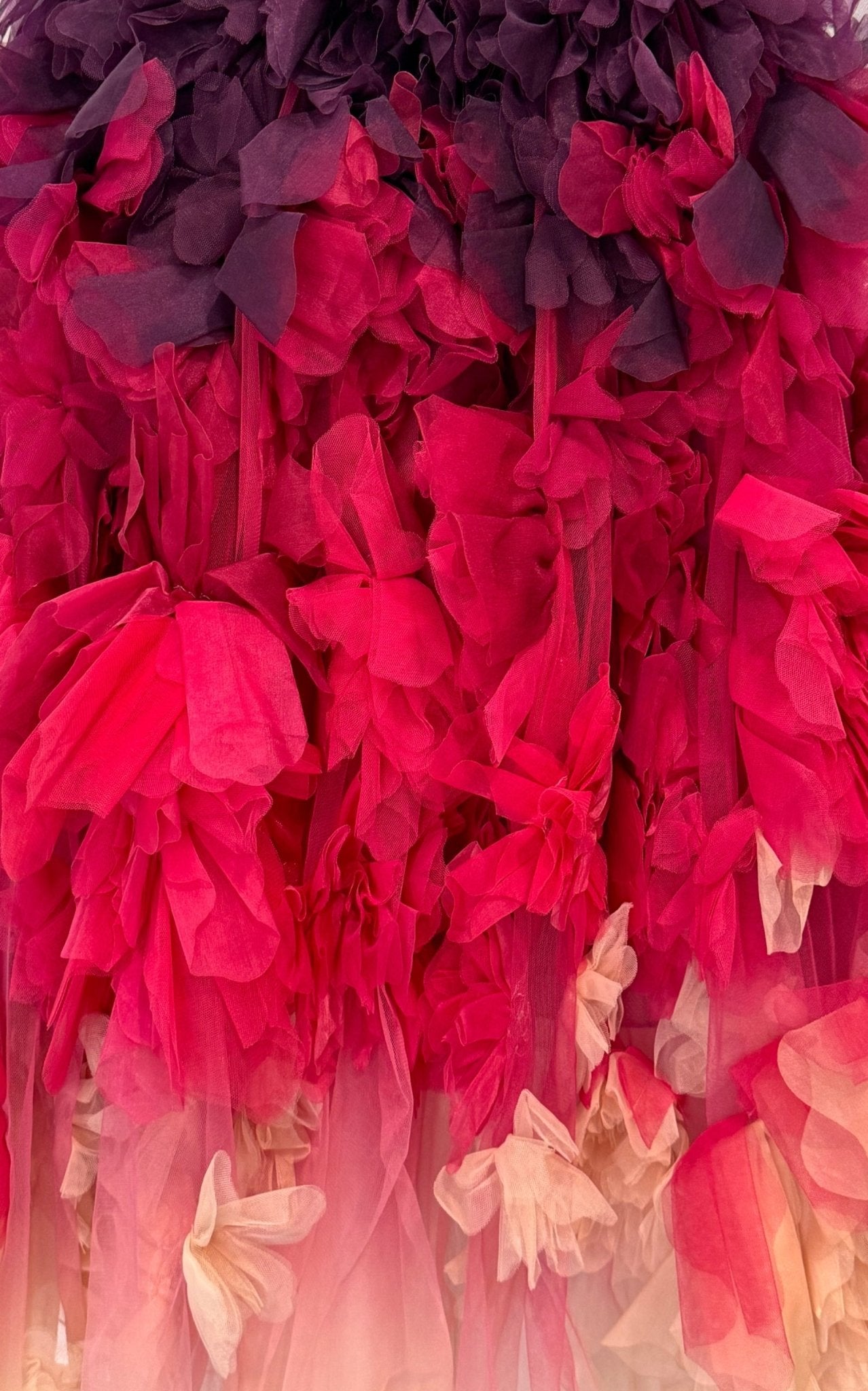 Marchesa One Shoulder Floral Dress - Runway Catalog