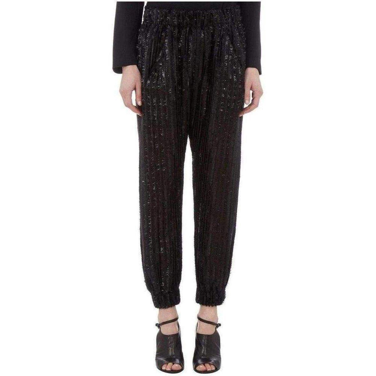 Maria Cornejo Zero + Maria Cornejo Eka Metallic Fringe Pants - Runway Catalog