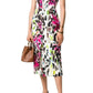 Paintbrush Print Cotton Dress Marni