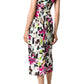 Paintbrush Print Cotton Dress Marni