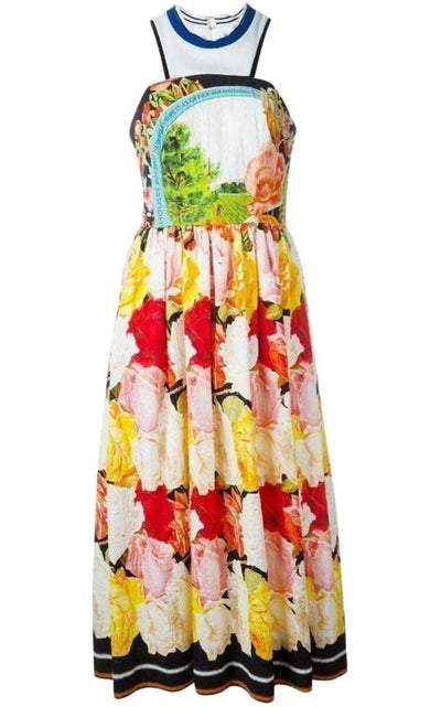 Mary Katrantzou Cotton Blend Printed Dress - Runway Catalog