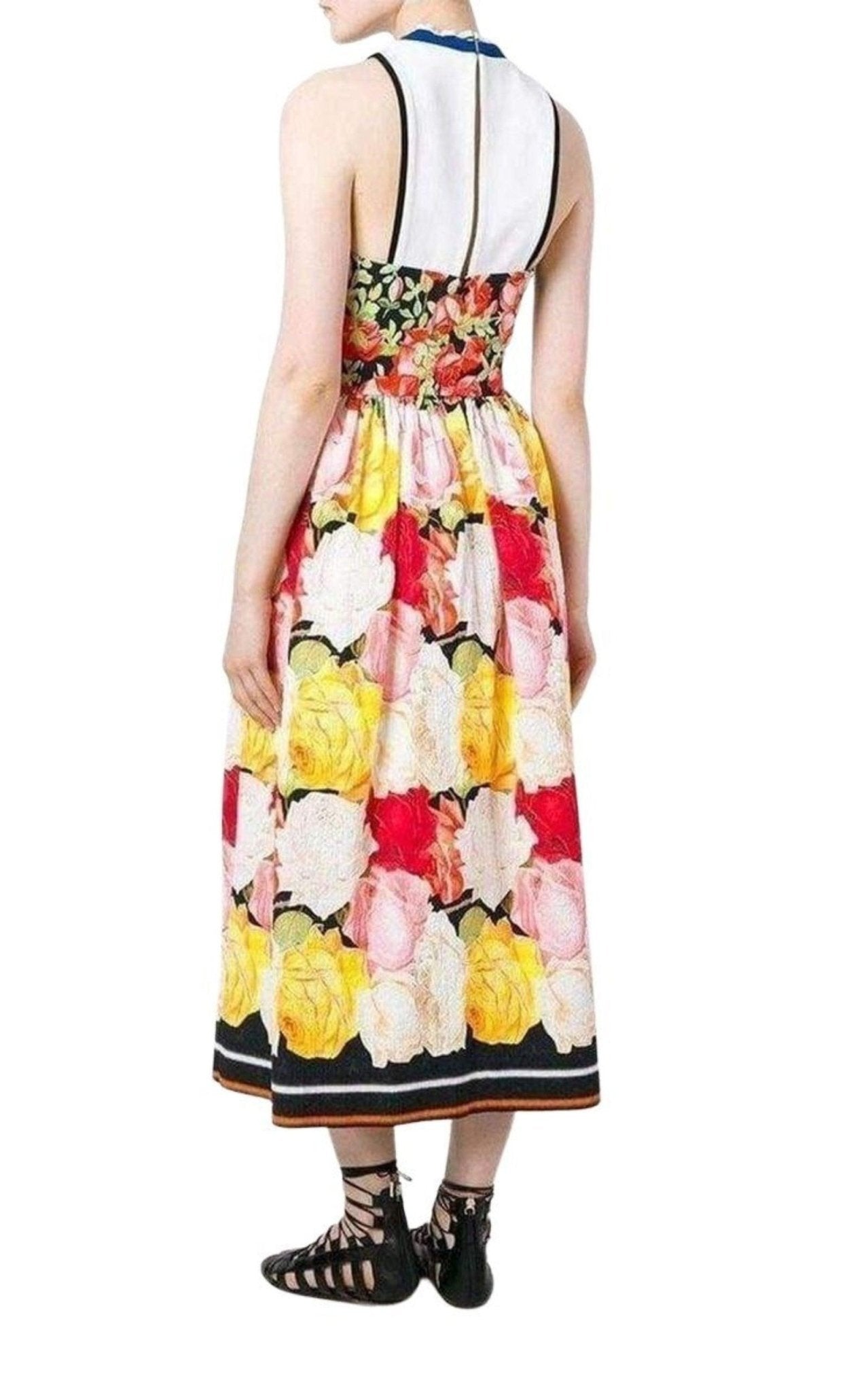 Mary Katrantzou Cotton Blend Printed Dress - Runway Catalog