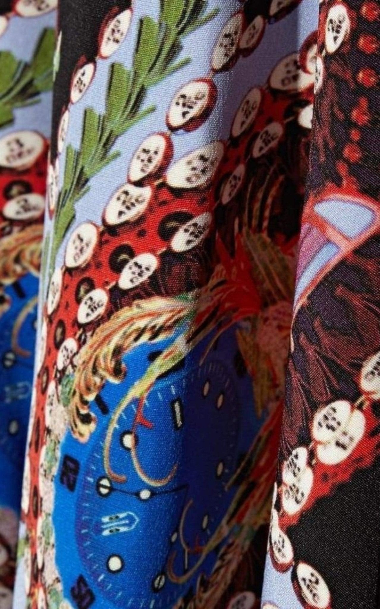 Mary Katrantzou Masson Printed Silk - Satin Dress - Runway Catalog