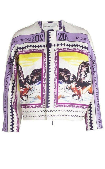 Mary Katrantzou Matchu Khan Silk Jacket - Runway Catalog