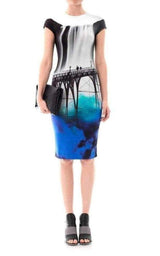 Multicolor Elay San Francisco Jersey Dress Mary Katrantzou