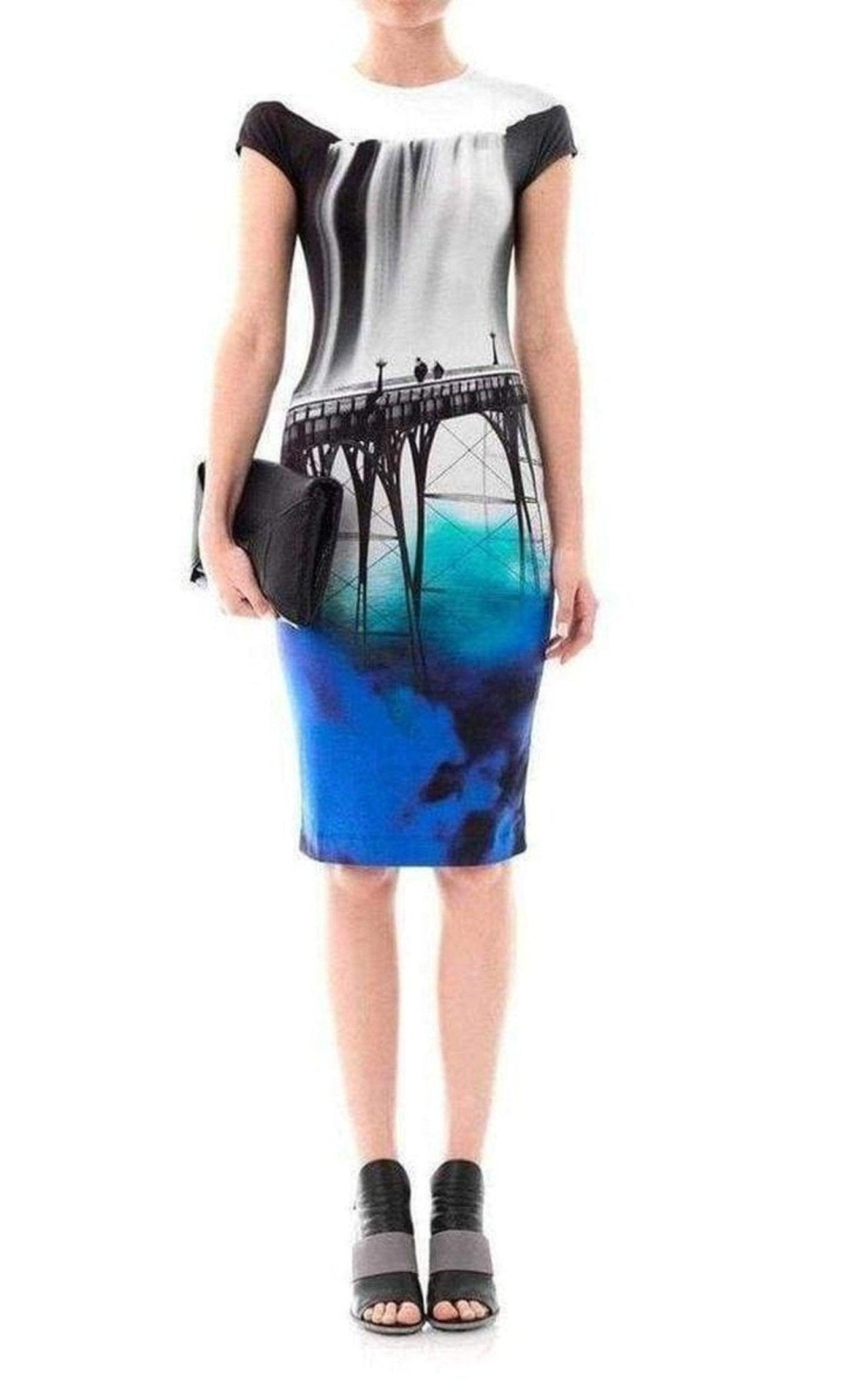 Mary Katrantzou Multicolor Elay San Francisco Jersey Dress - Runway Catalog