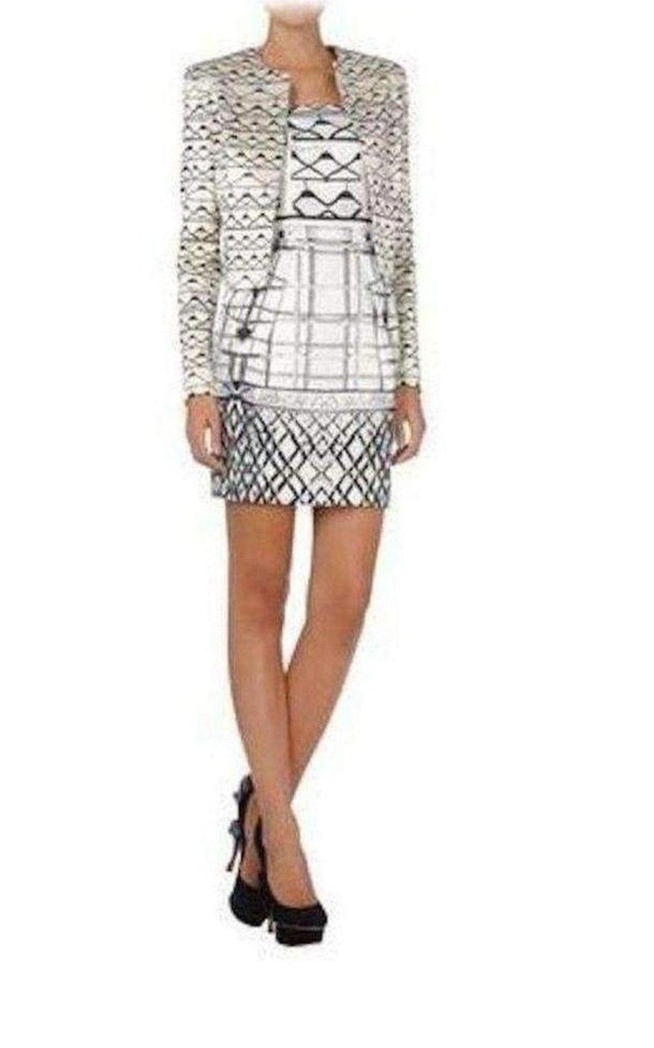 Mary Katrantzou Starbright Bustier Jacquard Dress - Runway Catalog