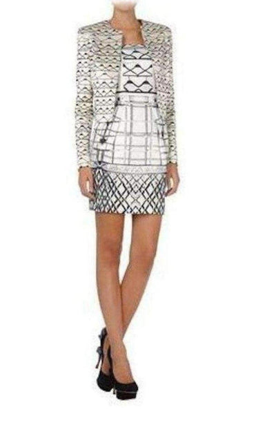 Mary Katrantzou Starbright Bustier Jacquard Dress - Runway Catalog