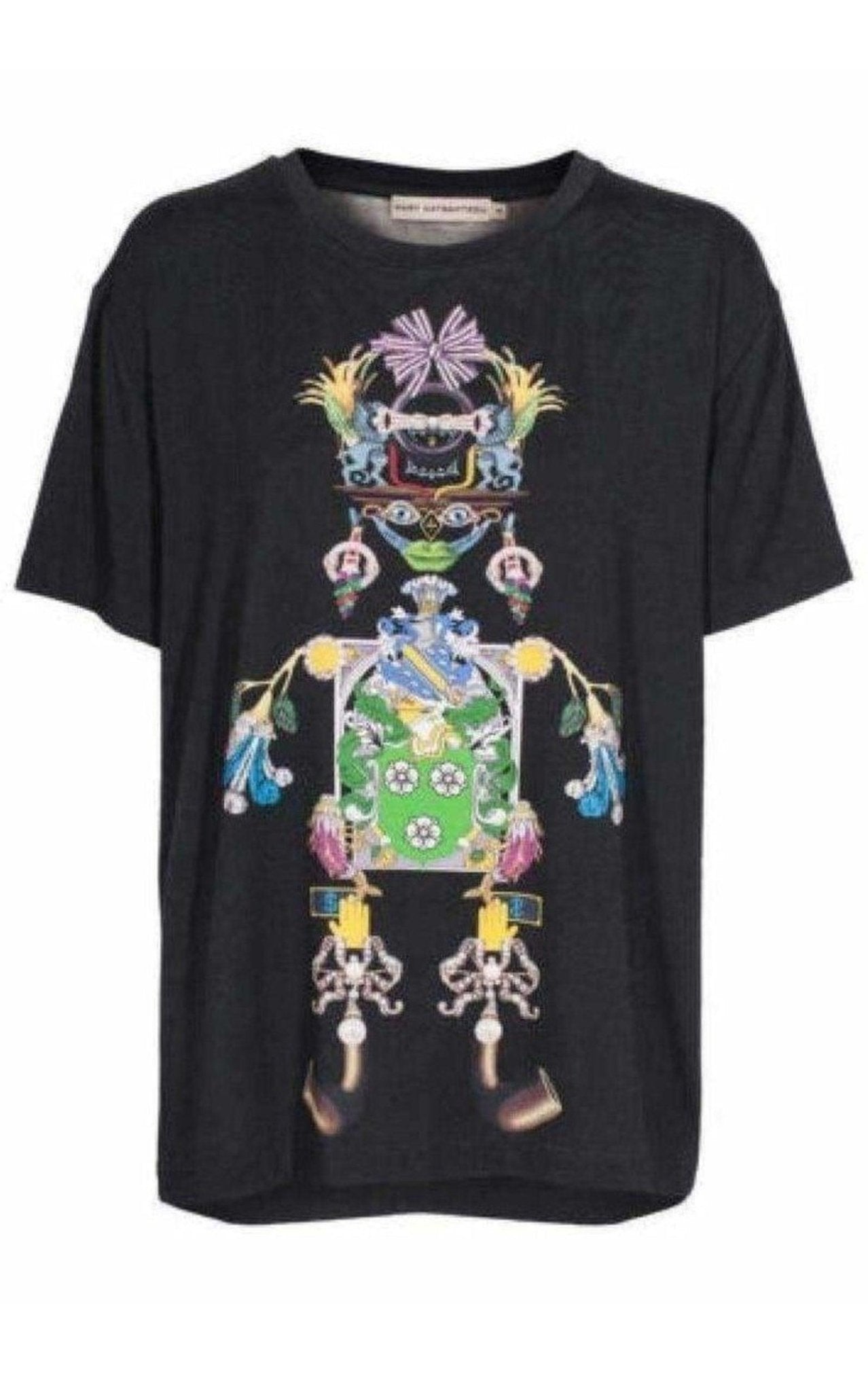 Mary Katrantzou Tikki Man Printed Modal Jersey T-Shirt - Runway Catalog