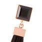 Fay Rose Gold Fringes Crystal Earrings May Moma