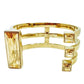 Gold Fay Crystal Baguette Bracelet May Moma