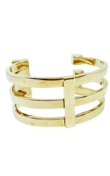 Gold Fay Crystal Baguette Bracelet May Moma