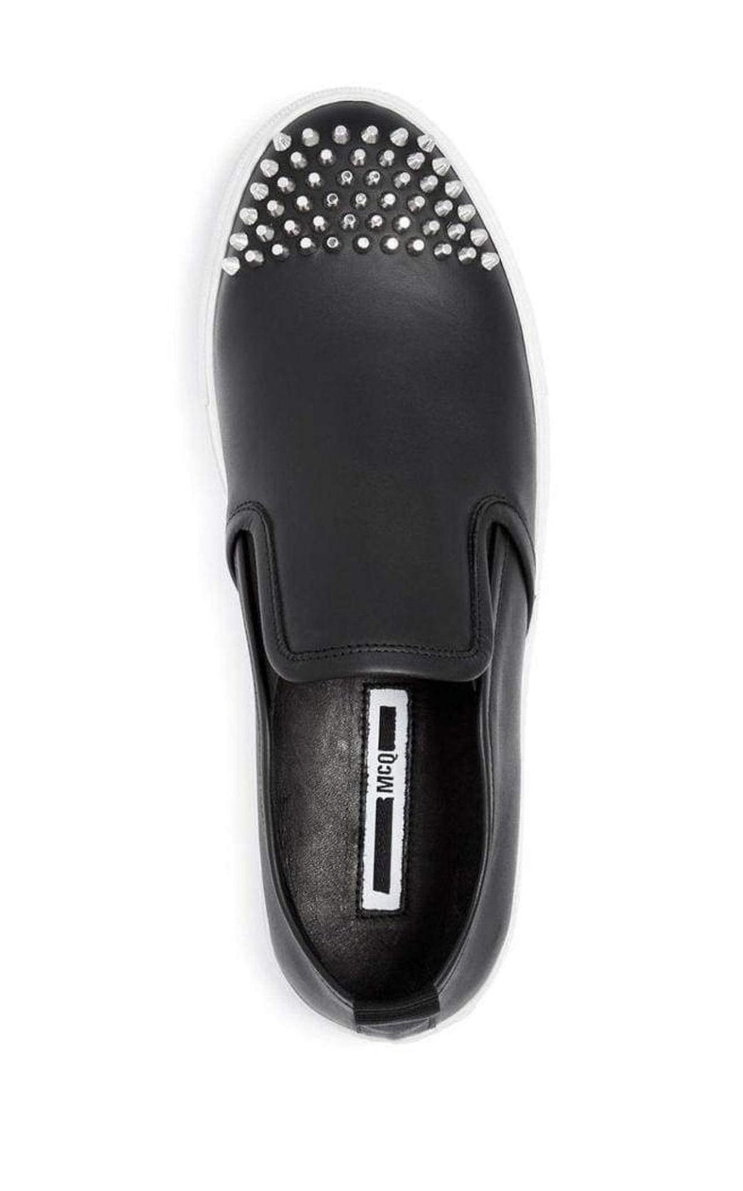 Chris Studded Leather Slip-On Sneakers McQ - Alexander McQueen