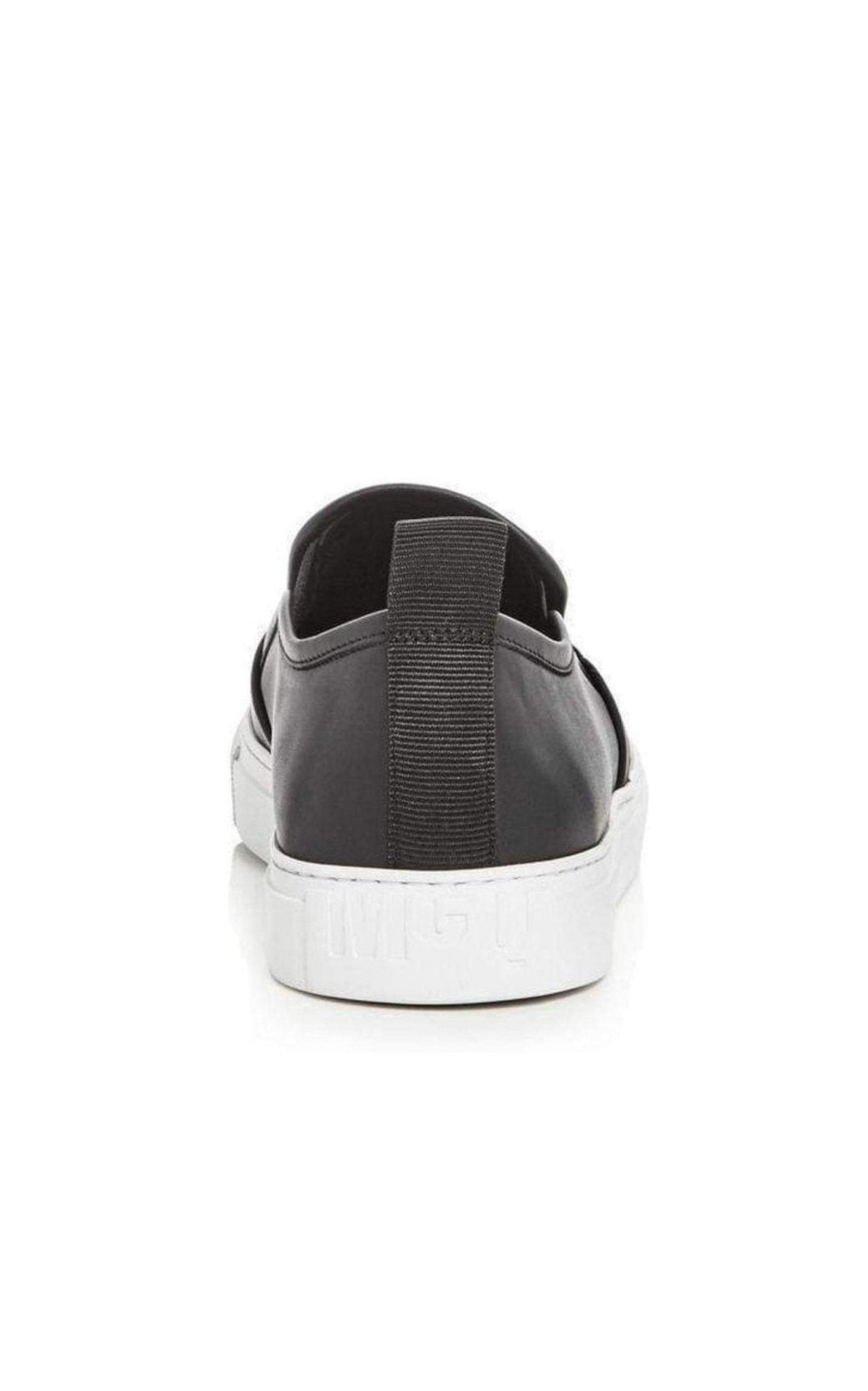 McQ - Alexander McQueen Chris Studded Leather Slip - On Sneakers - Runway Catalog