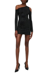 Embellished Cutout Mini Dress Michael Kors Collection