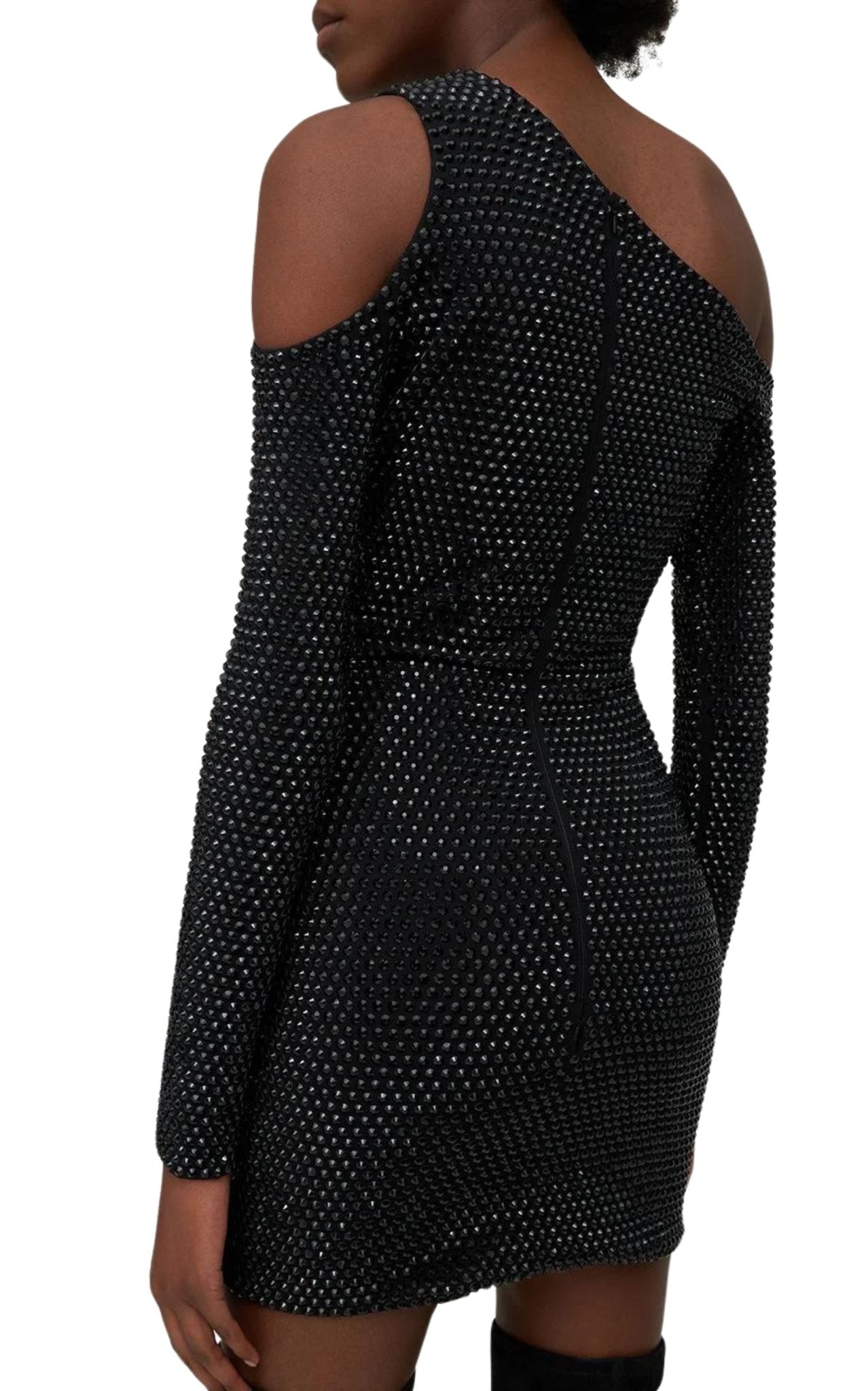 Michael Kors Collection Embellished Cutout Mini Dress - Runway Catalog