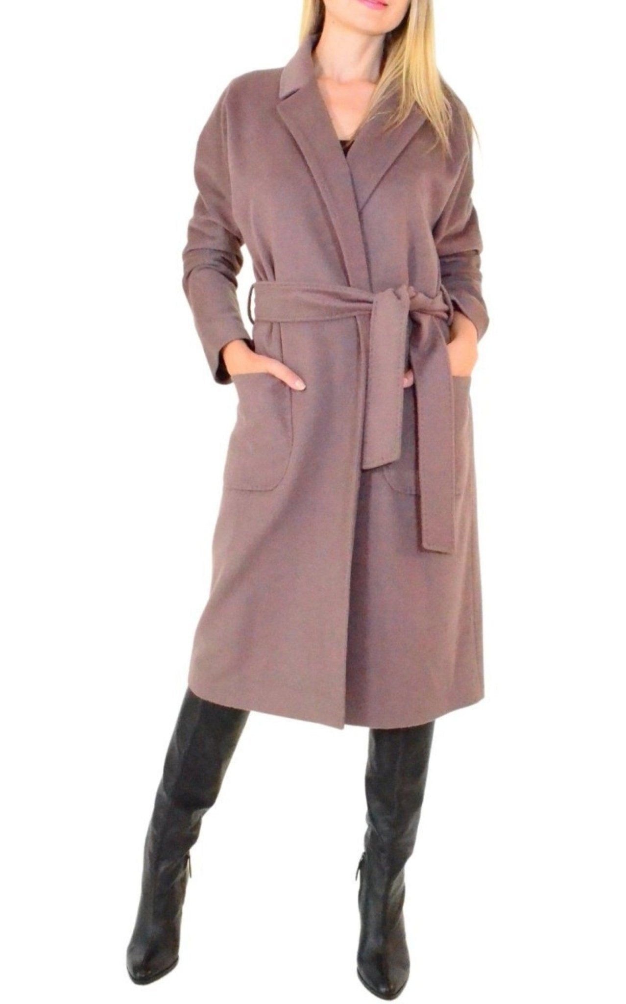 Miss Lilium Classic Wool Blend Trench Coat - Runway Catalog