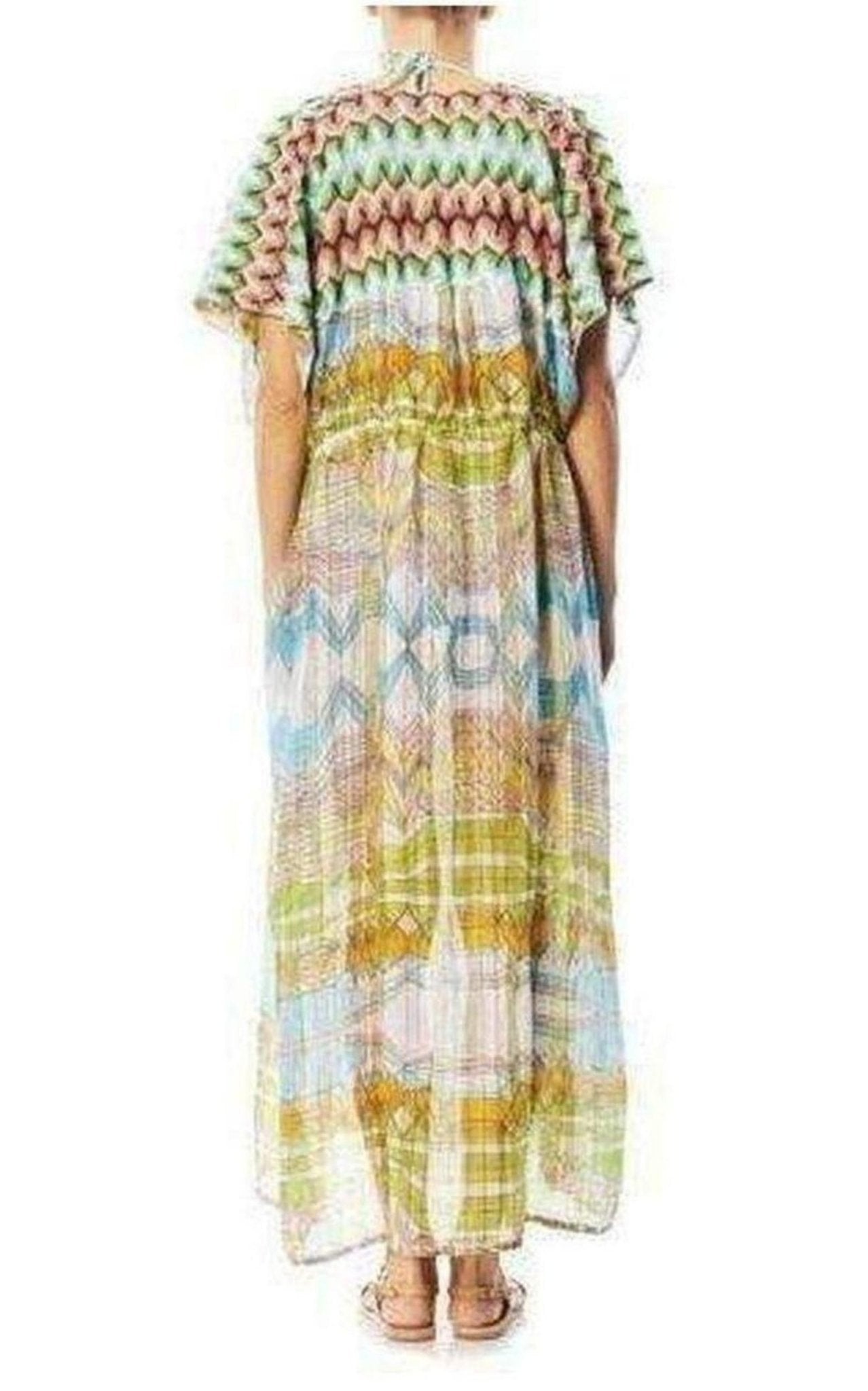 Missoni Knitwear Stampa Geometric Print Kaftan - Runway Catalog