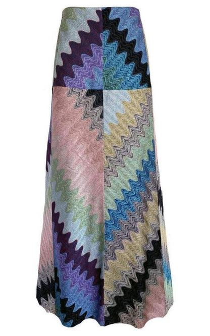 Missoni Metallic Jacquard Maxi Skirt Missoni