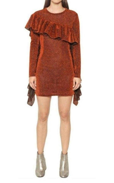 MM6 Maison Margiela MM6 Maison Margiela Ruffle Trims Dress - Runway Catalog