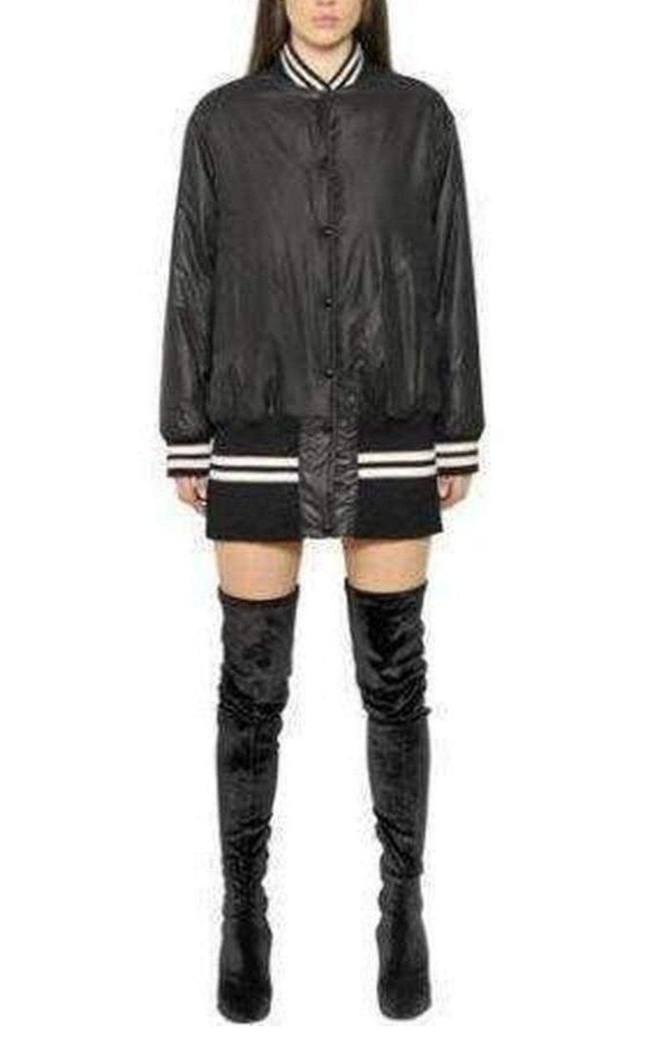MM6 Maison Margiela MM6 Maison Margiela Water Repellant Reversible Bomber Jacker - Runway Catalog