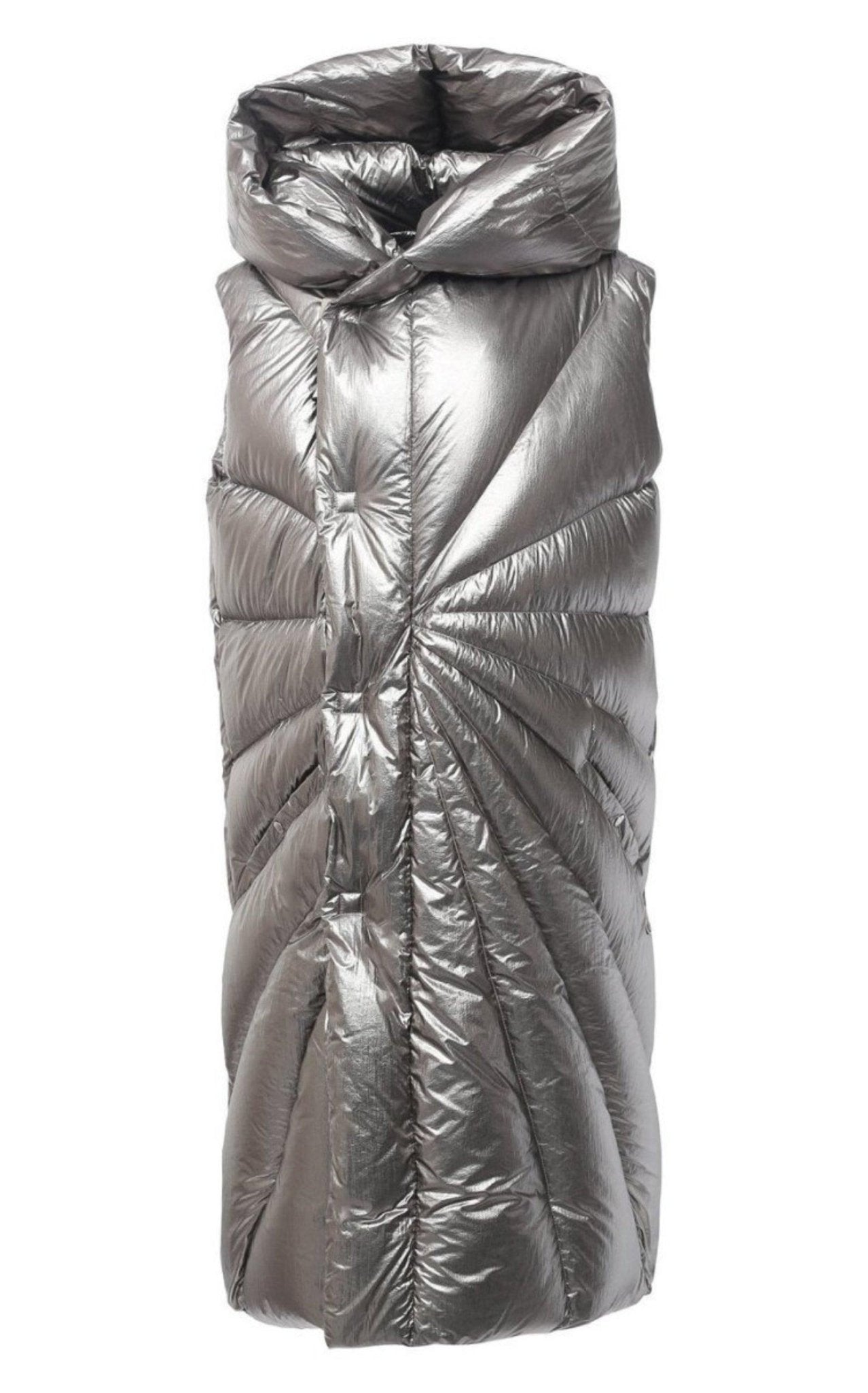 Moncler + Rick Owens Silver Down Porterville Coat - Runway Catalog