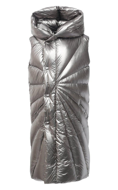 Moncler + Rick Owens Silver Down Porterville Coat - Runway Catalog
