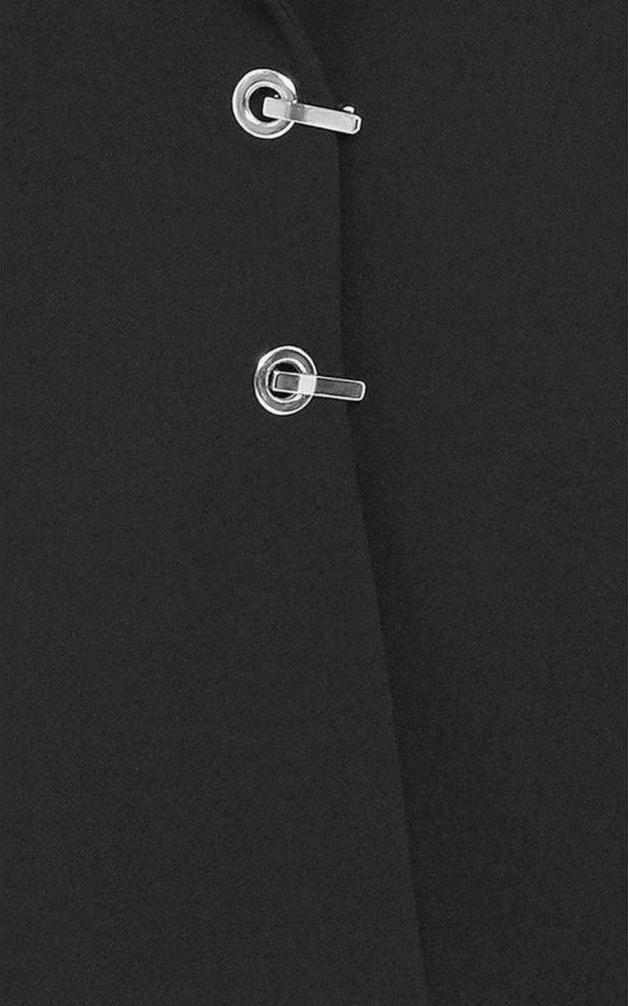 Mugler Double Wool Signature Closure Blazer - Runway Catalog