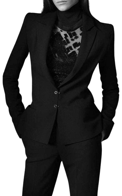 Double Wool Signature Closure Blazer Mugler