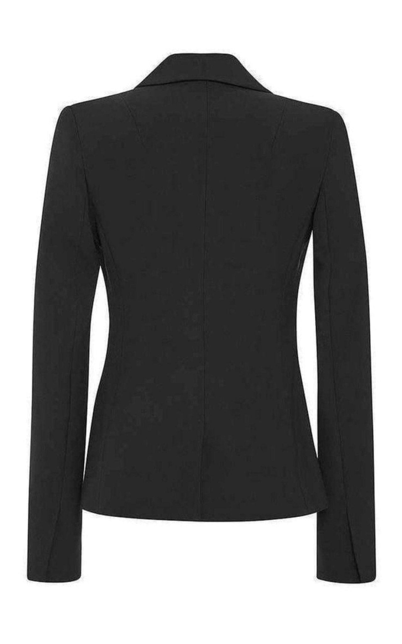 Mugler Double Wool Signature Closure Blazer - Runway Catalog