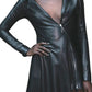 Runway Leather Dress Zip Closure Mugler