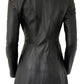 Runway Leather Dress Zip Closure Mugler