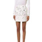 White Extra Fine Wool Cutout Detail Sweater Mugler