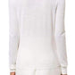 White Extra Fine Wool Cutout Detail Sweater Mugler