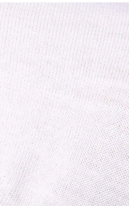 White Extra Fine Wool Cutout Detail Sweater Mugler