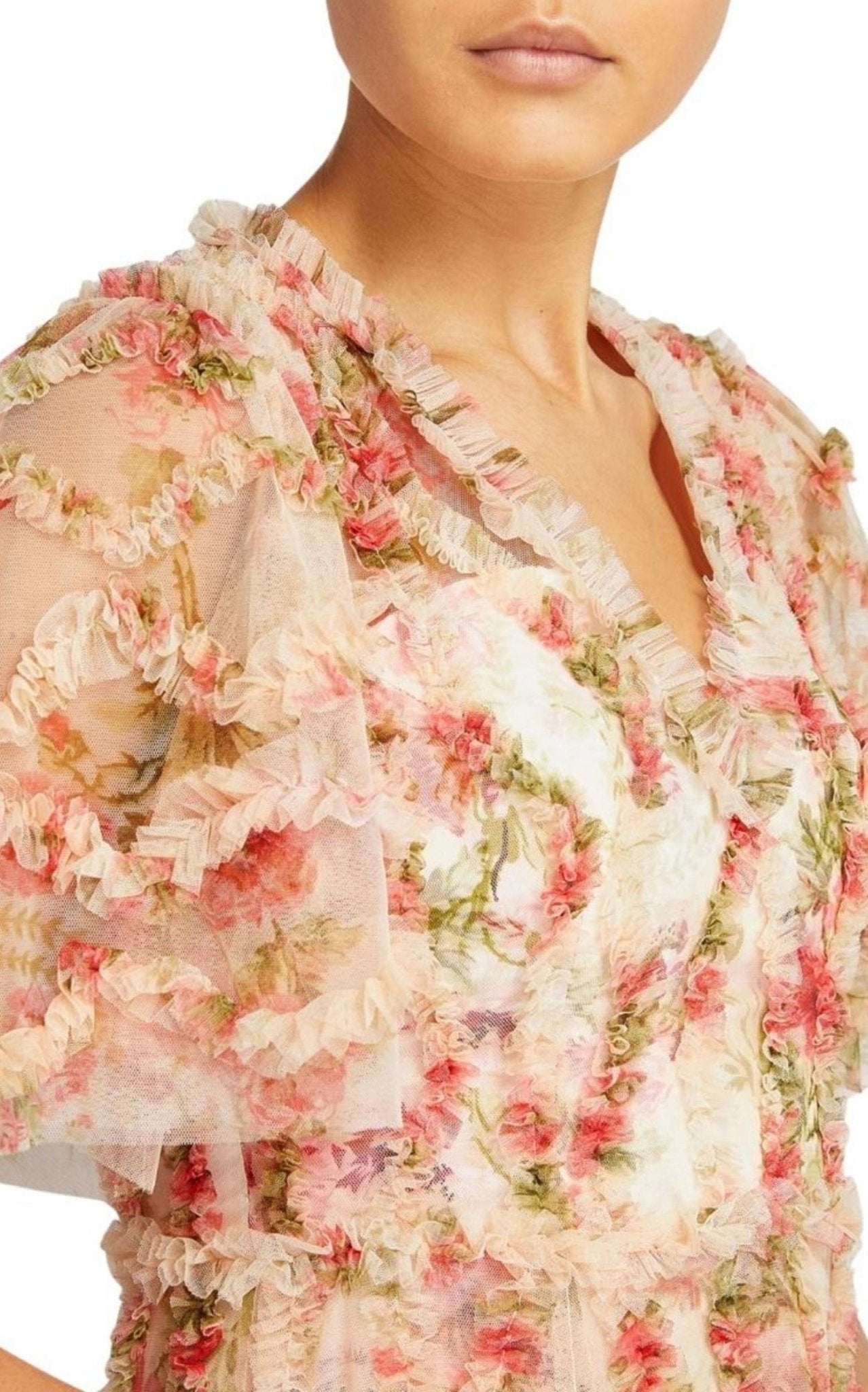 Needle & Thread Waltzing Blooms Ballerina Dress - Runway Catalog