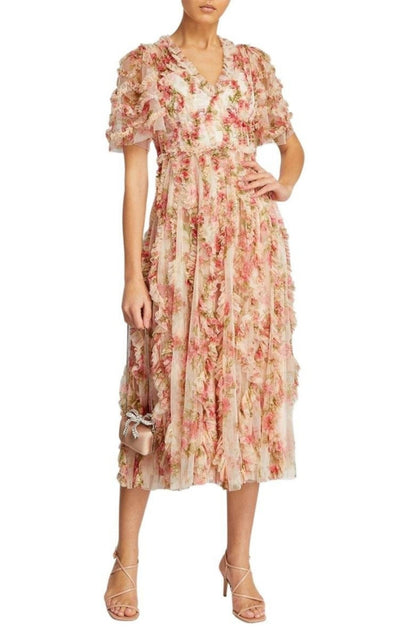 Needle & Thread Waltzing Blooms Ballerina Dress - Runway Catalog