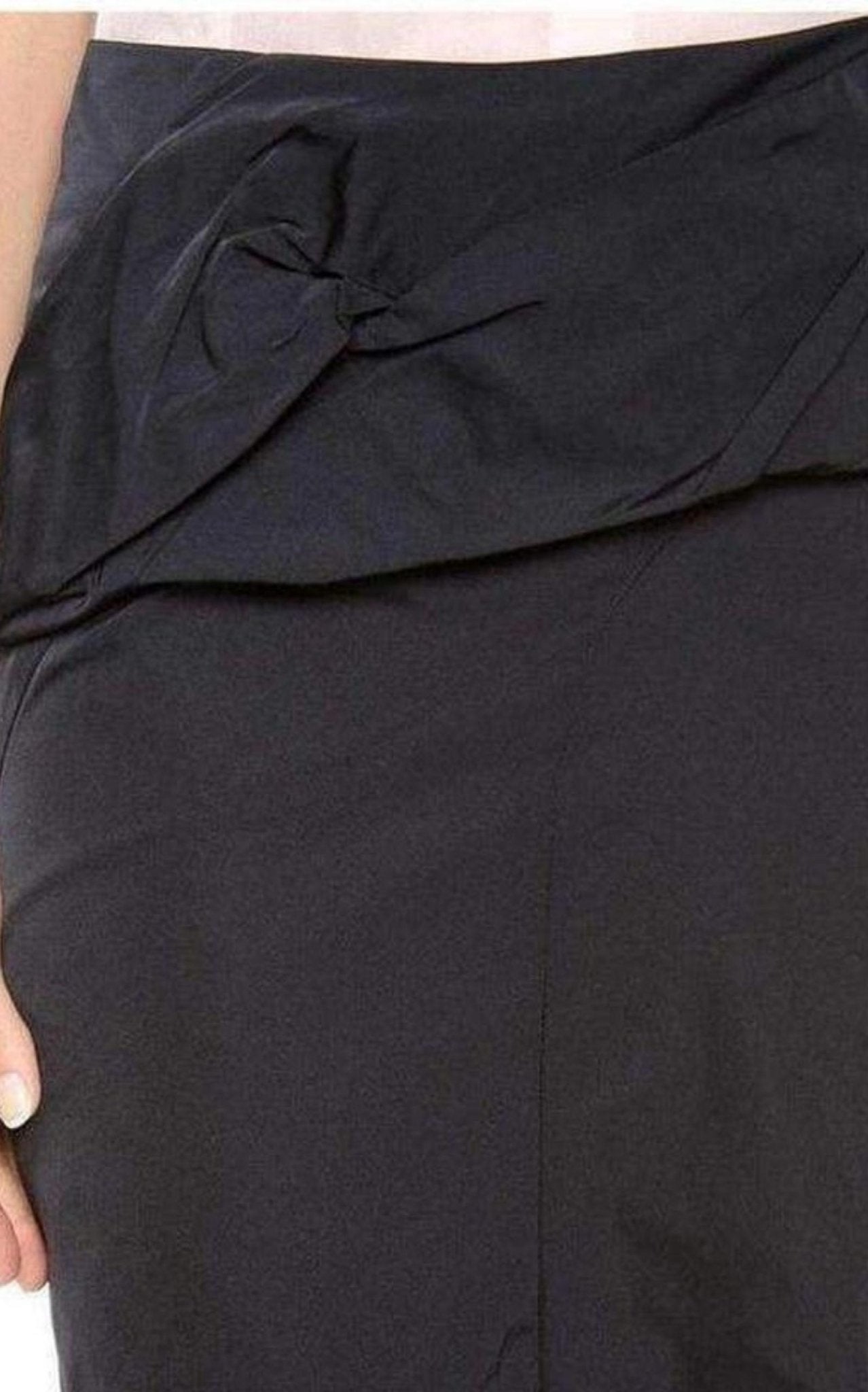 Nina Ricci Black Lace Lined Pencil Skirt - Runway Catalog