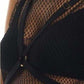 Fishnet Harness Tank Top Nina Ricci