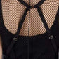 Fishnet Harness Tank Top Nina Ricci