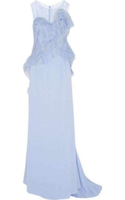 Nina Ricci Ruffle Silk Crêpe Gown - Runway Catalog