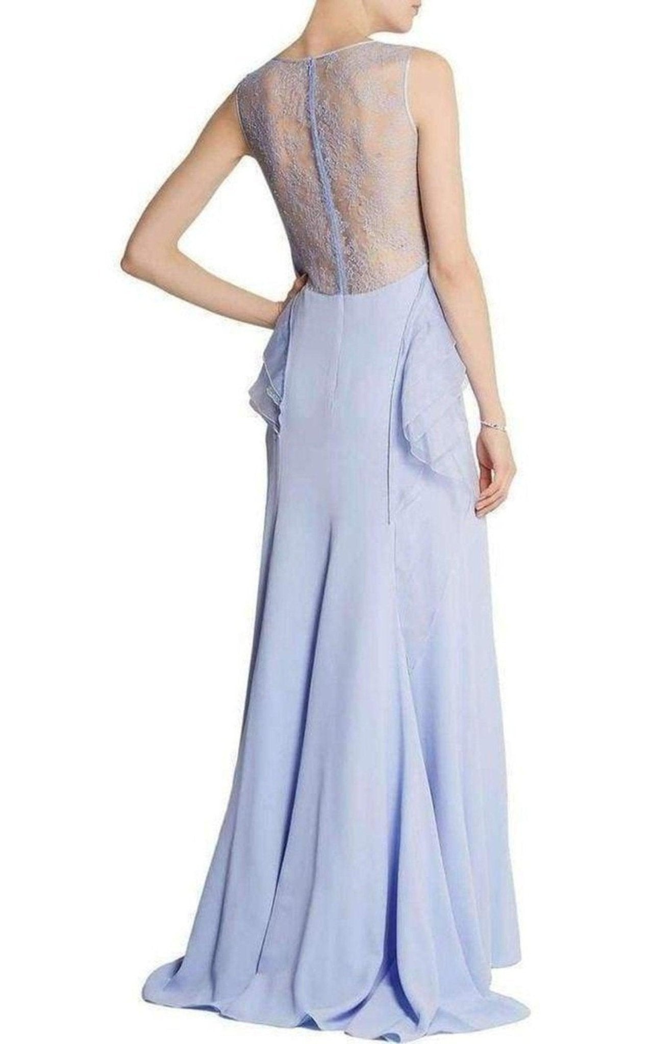 Nina Ricci Ruffle Silk Crêpe Gown - Runway Catalog