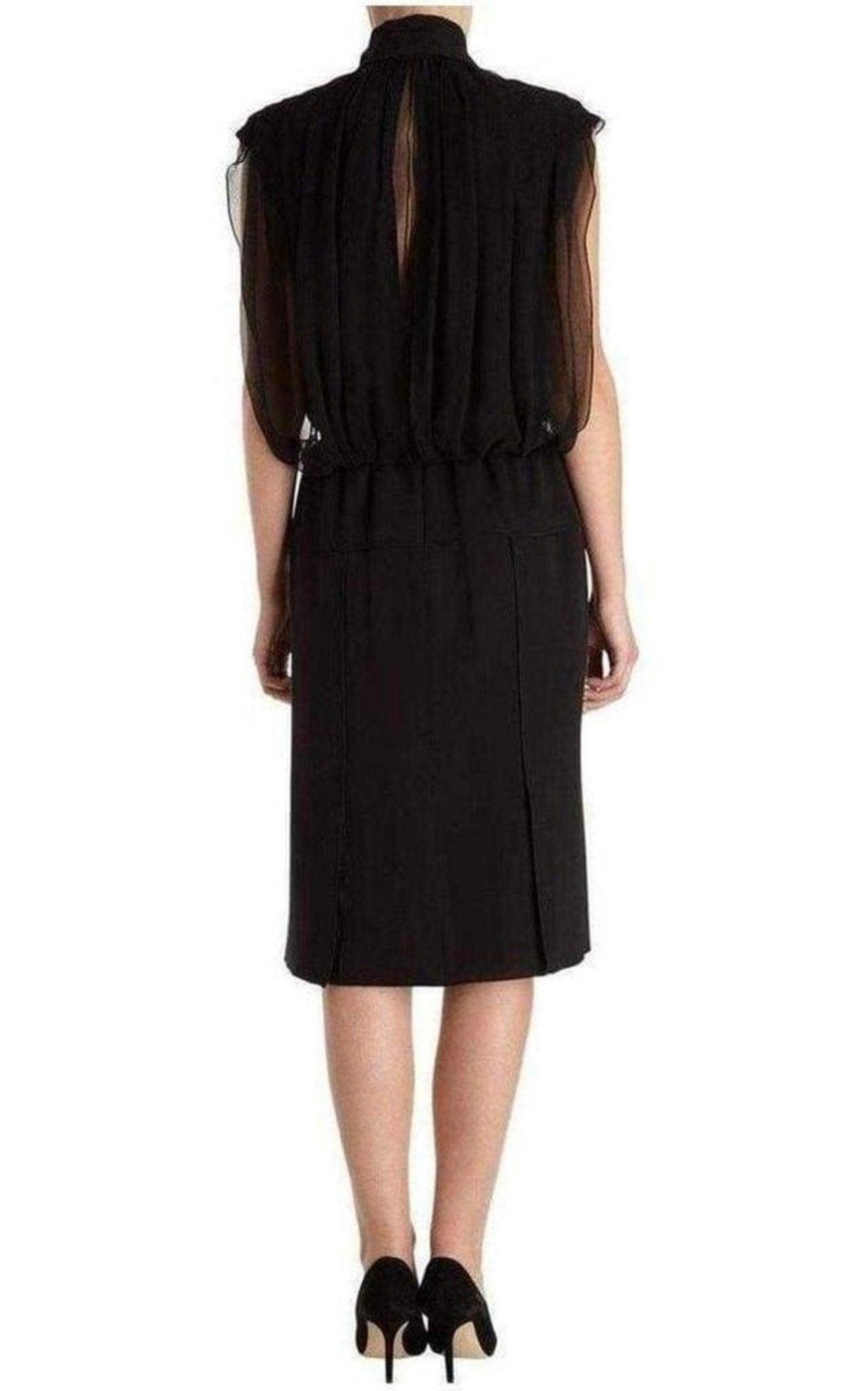 Nina Ricci Silk Voile Sleeveless Cocktail Dress - Runway Catalog